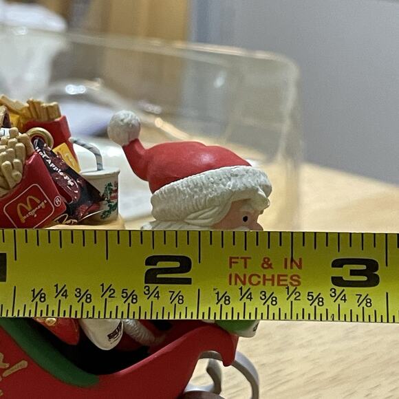 Enesco McDonalds Christmas Ornaments Mc Ho Ho Ho 1994 VIntage Collectable w/Box - Picture 9 of 16